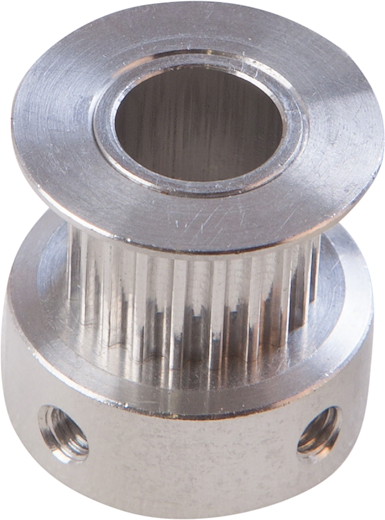 Double Layer GT2-20T Timing Belt Pulley – 8mm Bore, 9mm Tooth Width, 2mm Pitch, Aluminum Alloy For 3D Printers